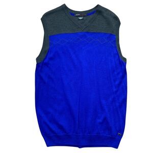 Nike Tiger Woods Golf Collection Men's 100% Merino Wool Sweater Vest  Size LARGE